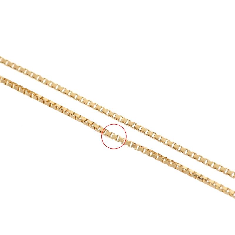 ESTELLE（エステール） ネックレス 18金 45cm ダイヤ 0.36ct フラワー