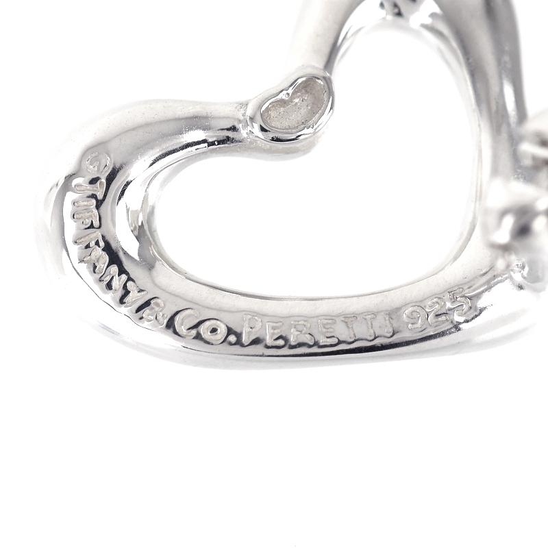 Elsa Peretti ティファニー イヤリング SV925 オープンハート 11.2g