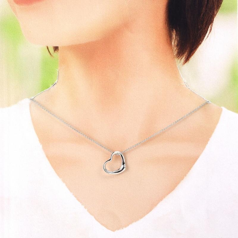 TIFFANY&Co.（ティファニー） ネックレス オープンハート SV925 41cm