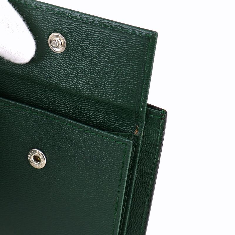 dunhill（ダンヒル） 財布 二つ折りウォレット ブラウン カウハイド