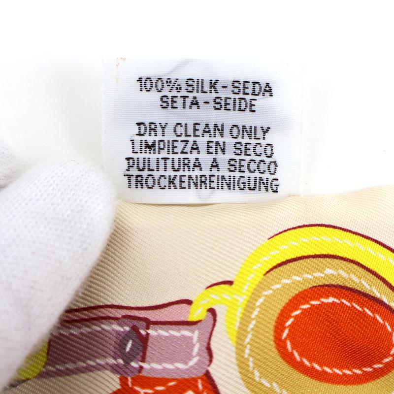 HERMES（エルメス） スカーフ ツイリー シルク100％ BRIDES DE GALA