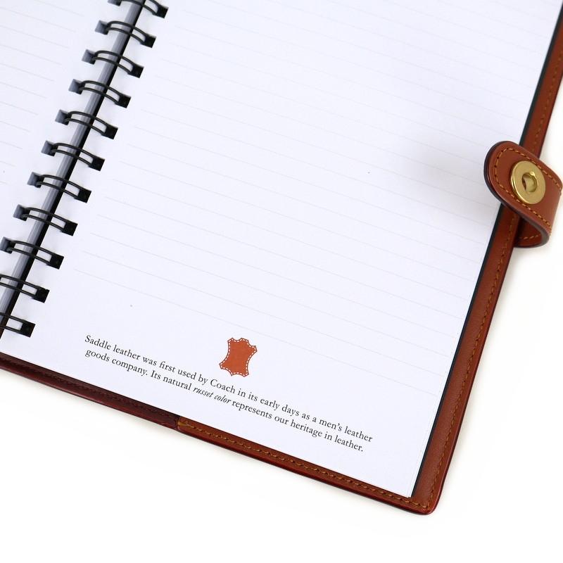 COACH（コーチ） ノートブック・シグネチャー キャンバス・ホリデー