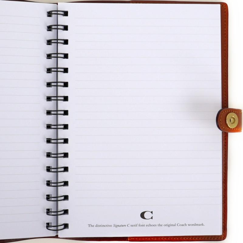 COACH（コーチ） ノートブック・シグネチャー キャンバス・ホリデー