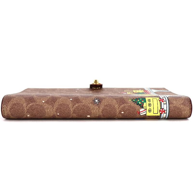 COACH（コーチ） ノートブック・シグネチャー キャンバス・ホリデー