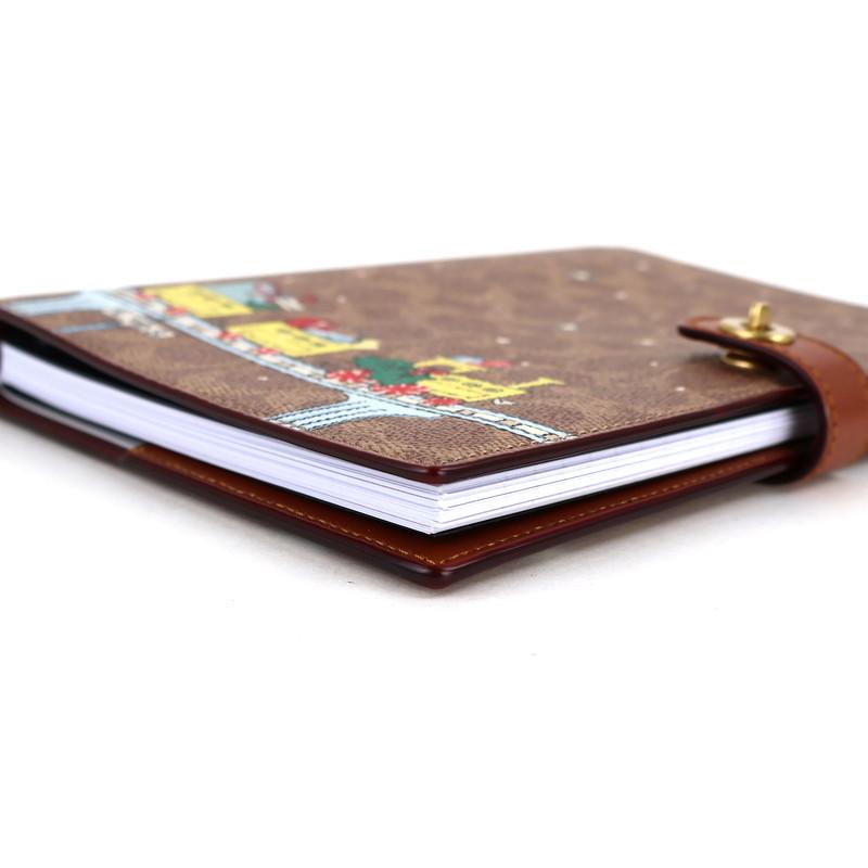 COACH（コーチ） ノートブック・シグネチャー キャンバス・ホリデー