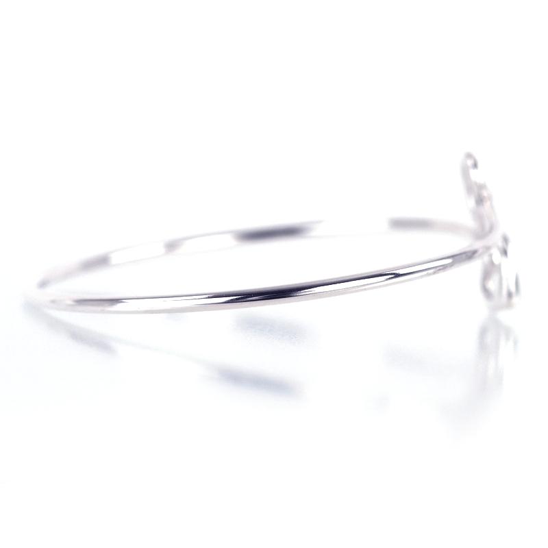 ティファニー　ダブルオープンハートバングル Elsa Peretti ティファニー バングル ダブル オープンハート SV925