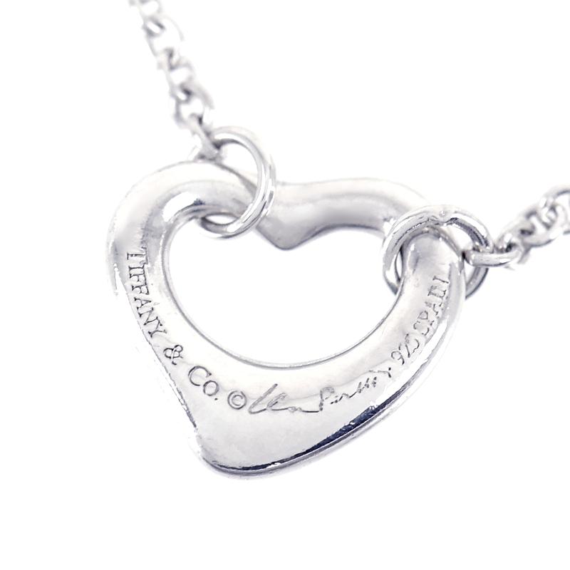 Elsa Peretti ティファニー ブレスレット オープンハート SV925 ハート