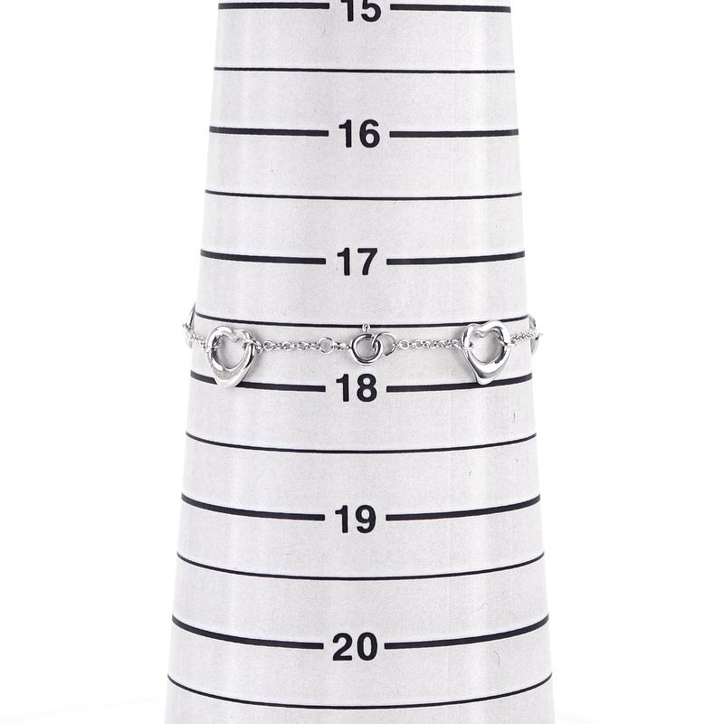 Elsa Peretti ティファニー ブレスレット オープンハート SV925 ハート