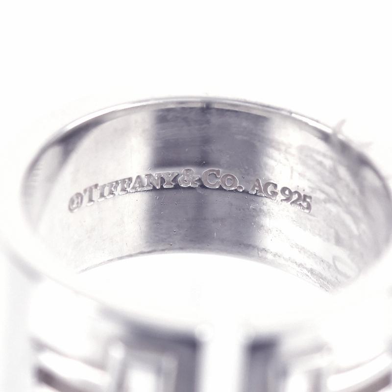 TIFFANY&Co.（ティファニー） 指輪 SV925 Tカットアウト 約16号 12.2g