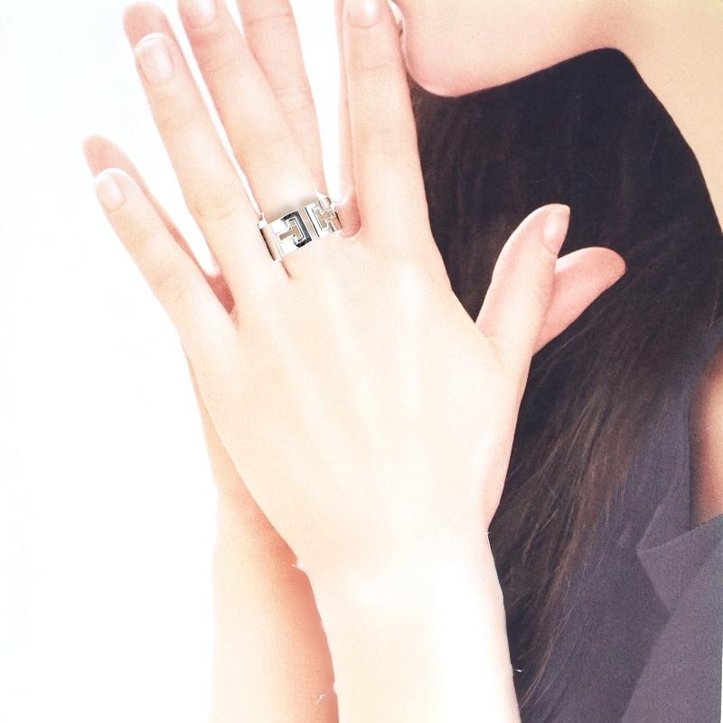TIFFANY&Co.（ティファニー） 指輪 SV925 Tカットアウト 約16号 12.2g