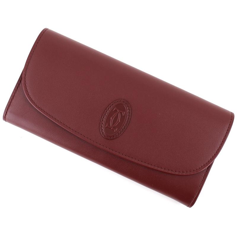 Cartier（カルティエ） レディース 財布 マストライン 二つ折り長財布