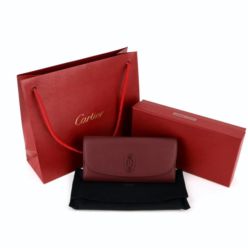 Cartier（カルティエ） レディース 財布 マストライン 二つ折り長財布