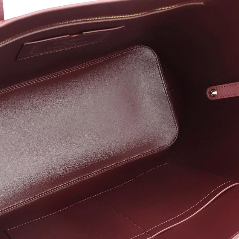 MUST DE CARTIER カルティエ バッグ トート マストライン カーフレザー