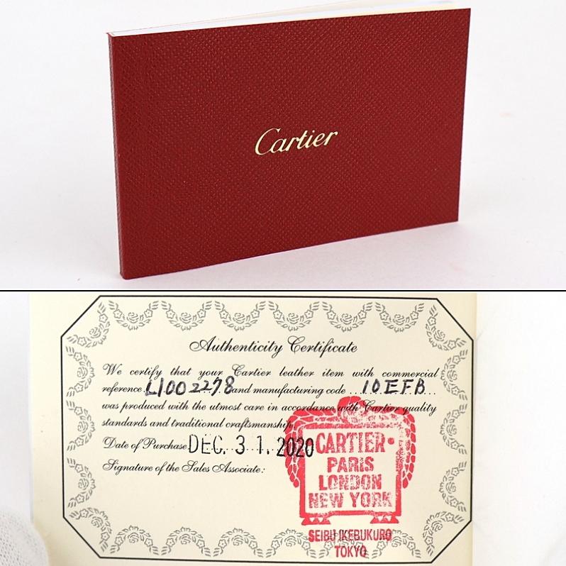MUST DE CARTIER カルティエ バッグ トート マストライン カーフレザー