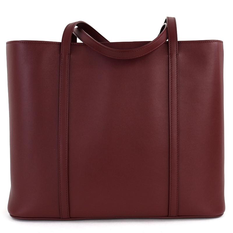 MUST DE CARTIER カルティエ バッグ トート マストライン カーフレザー