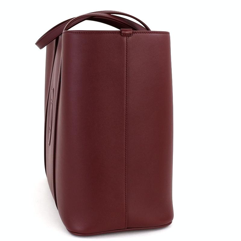 MUST DE CARTIER カルティエ バッグ トート マストライン カーフレザー