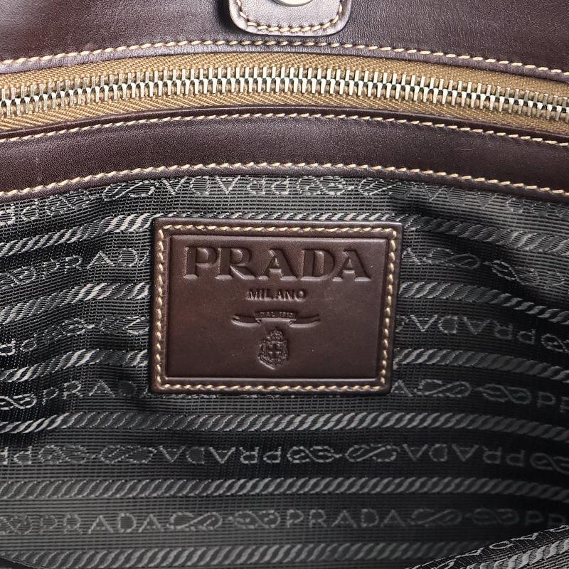 PRADA（プラダ） バッグ 中古 ジャガード ショルダーバッグ ベージュ