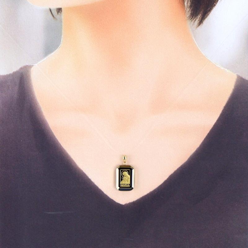 純金インゴット マリア 1g ペンダントトップ 24金 K24 フォーナイン 18