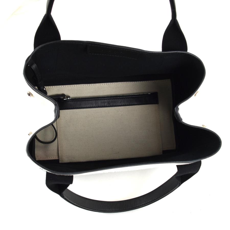 NAVY（BALENCIAGA） バレンシアガ バッグ ネイビーカバス S ホワイト 
