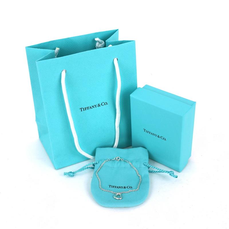 あめTiffany & Co. オープンハートブレスレット 箱付き Elsa Peretti ティファニー オープンハートブレスレット レディース