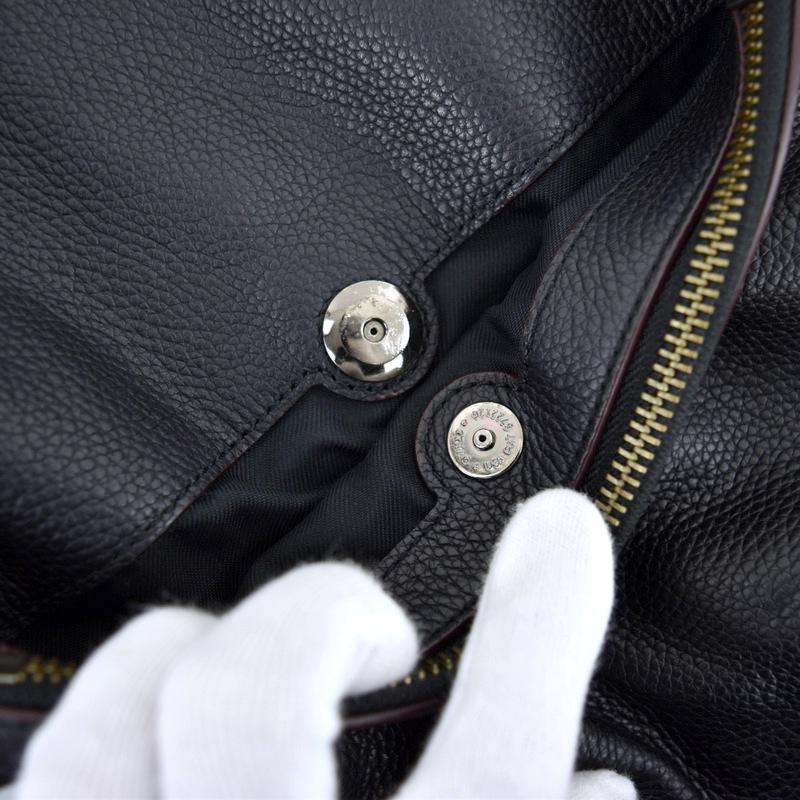 COACH（コーチ） リュック メトロポリタン レザー ブラック 無地 72306