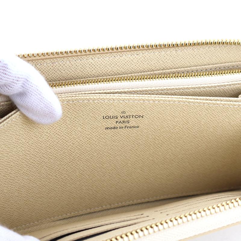 ジッピー・ウォレット ルイヴィトン 財布 ダミエ・アズール N60019
