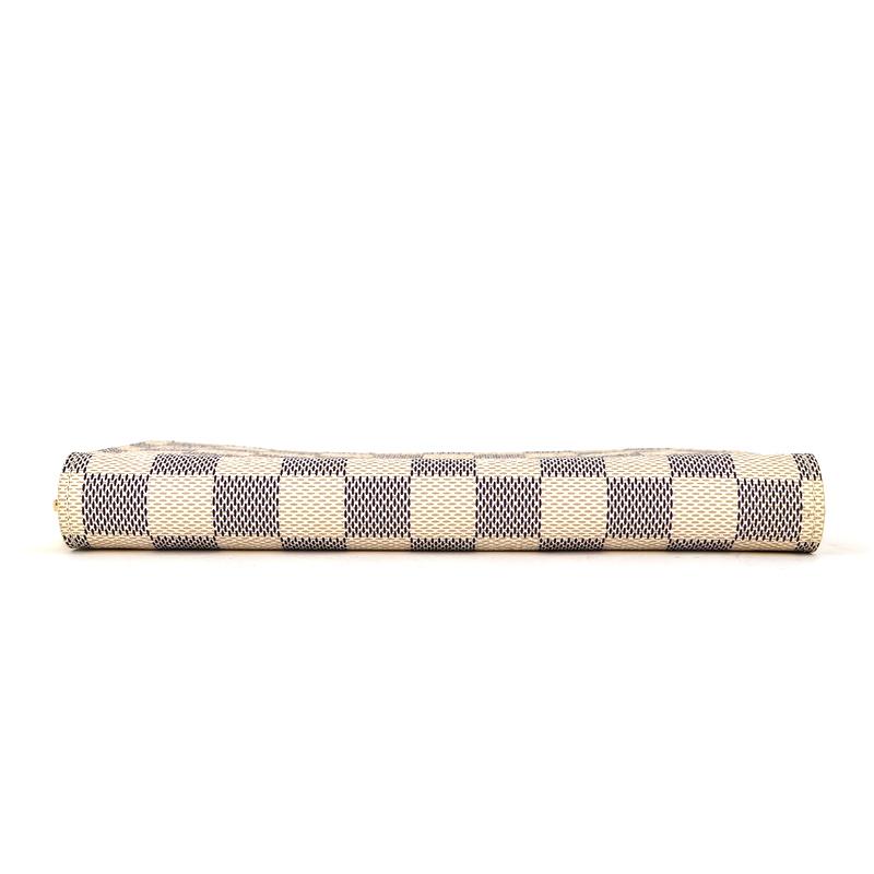 ジッピー・ウォレット ルイヴィトン 財布 ダミエ・アズール