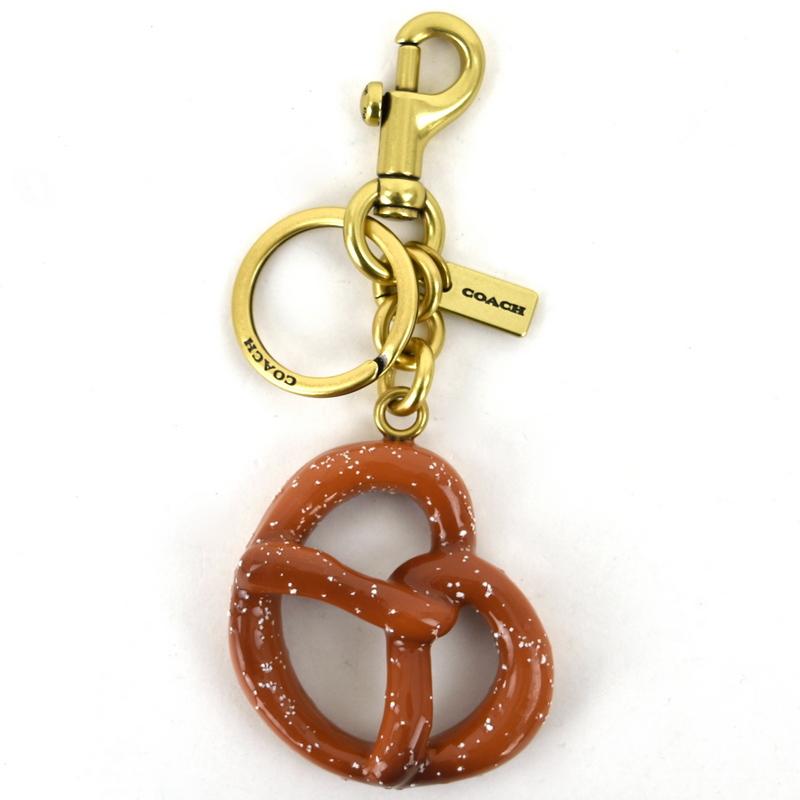 COACH（コーチ） バッグチャーム スモール プレッツェル バッグ