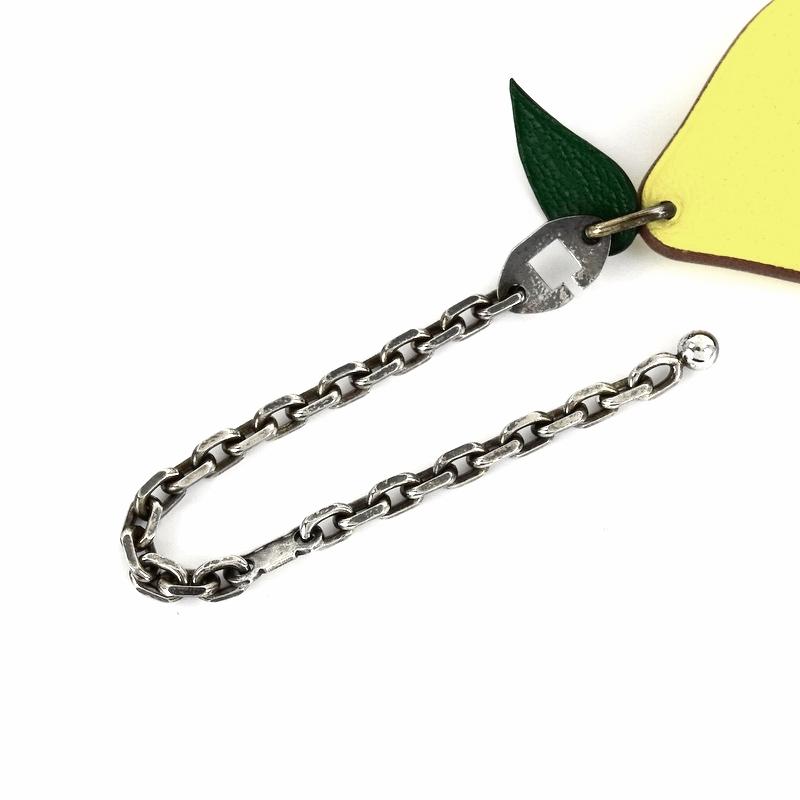 HERMES（エルメス） チャーム レモン レザー ファッション小物