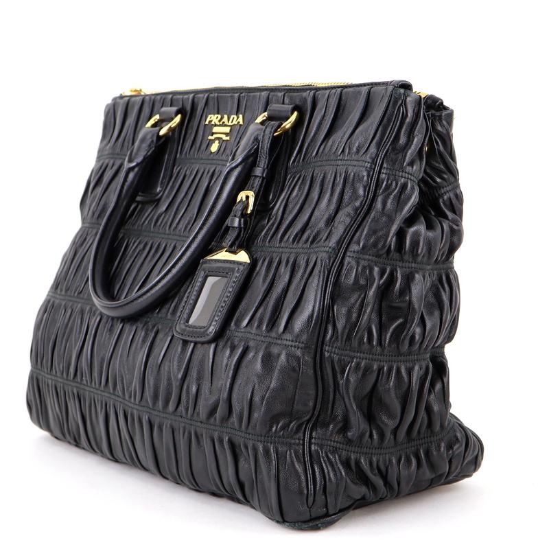 PRADA（プラダ） バッグ レディース ギャザードレザー トートバッグ