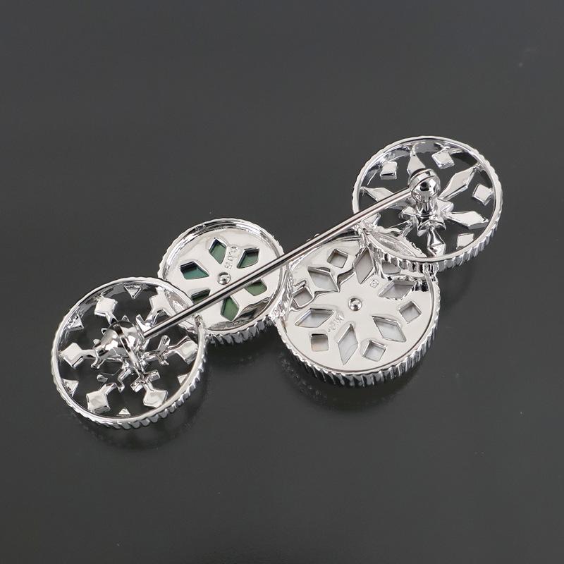 MIKIMOTO（ミキモト） ブローチ ピクウェ シェル ダイヤモンド 0.05ct