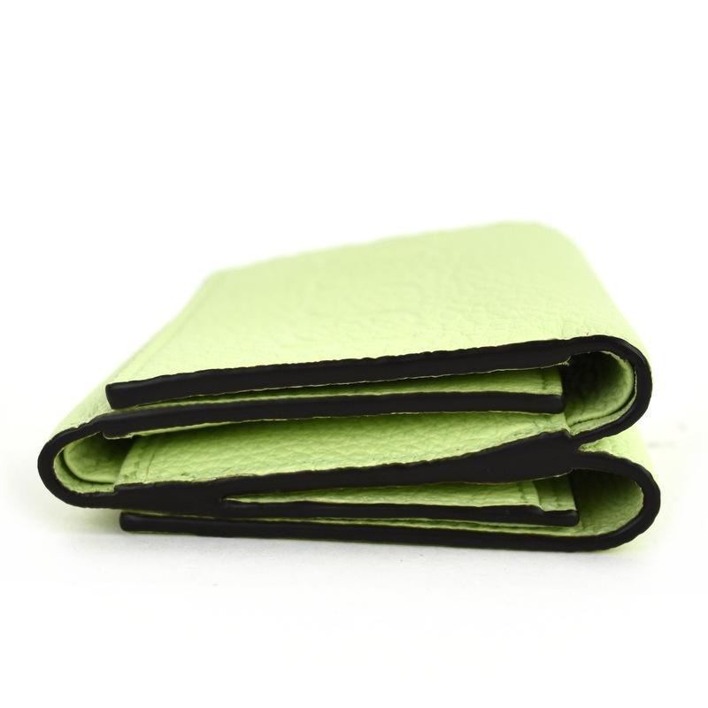 GUCCI（グッチ） 財布 レザー 三つ折り財布 731694 ライトグリーン