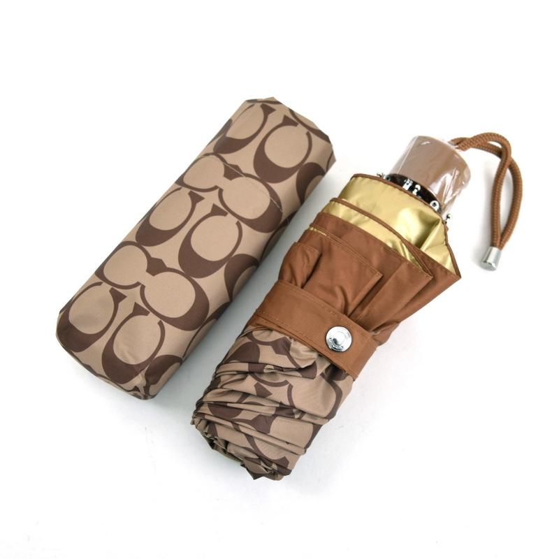 COACH（コーチ） 折りたたみ傘 レディース メンズ UVカット