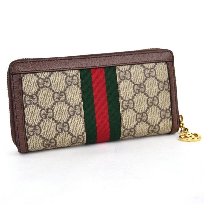 GUCCI（グッチ） 長財布 オフィディア GG ジップアラウンドウォレット