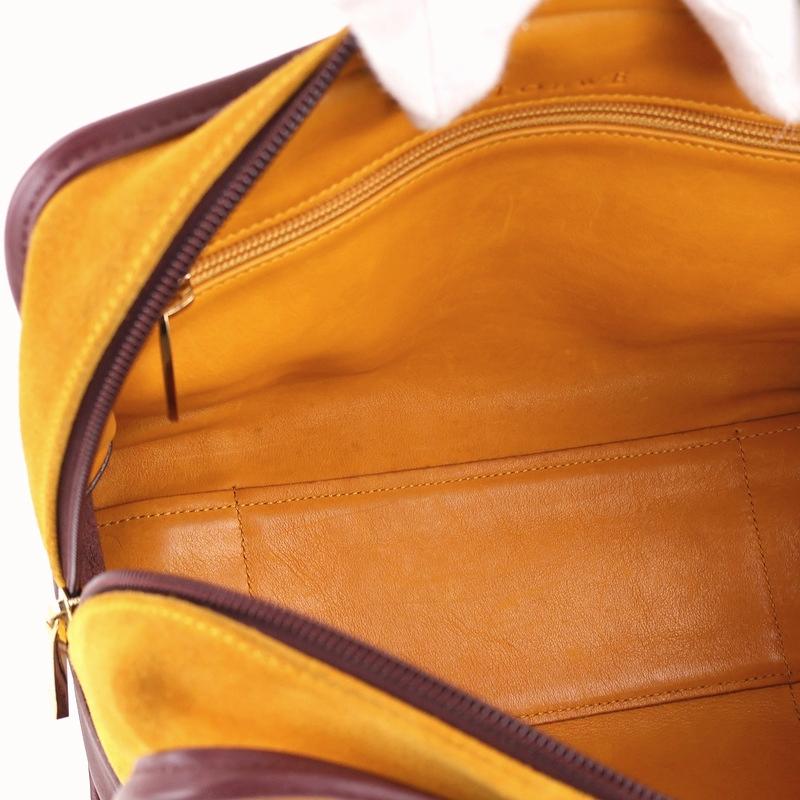 Amazona（LOEWE） ロエベ バッグ 中古 アマソナ28 イエロー×パープル系