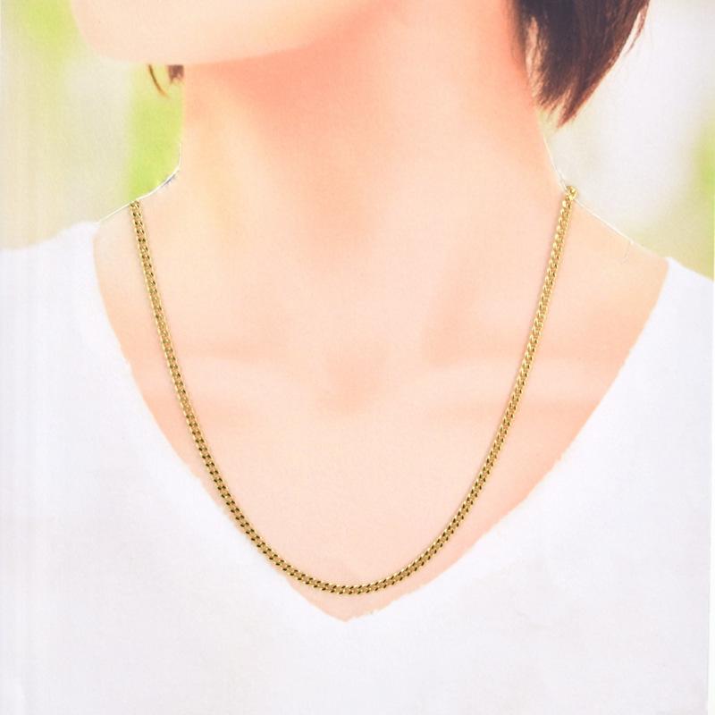 喜平 チェーンネックレス 二面喜平 50cm 17.2g 約17g 18k 18金