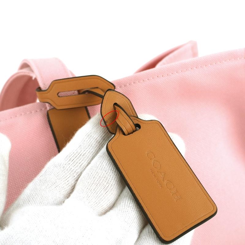 COACH コーチ トート42 ピンク カエルプリント 100%リサイクル COACH コーチ トート42 ピンク カエルプリント 100%リサイクル