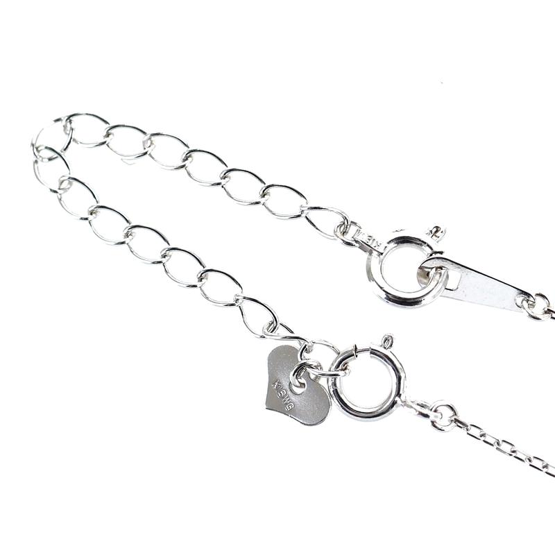 ネックレス レディース ハートモチーフ 18k 18金 ホワイトゴールド