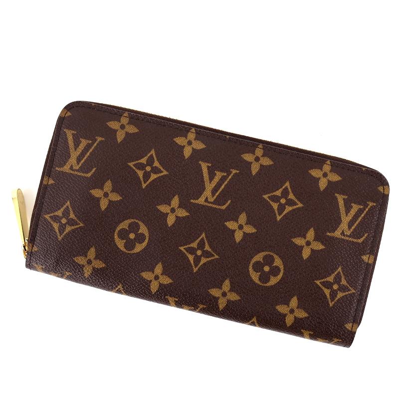 美品 ルイヴィトン 長財布 ジッピーウォレット モノグラム M60017 LOUIS VUITTON（ルイ・ヴィトン） 財布 ジッピーウォレット モノグラム