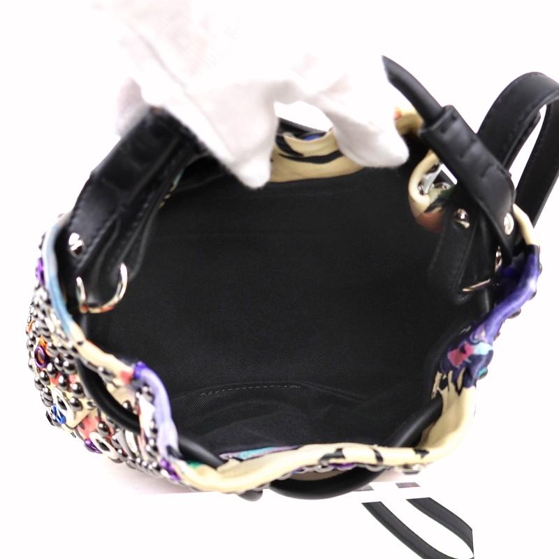 GIORGIO ARMANI ジョルジオアルマーニ 巾着バッグ 2WAY ショルダー