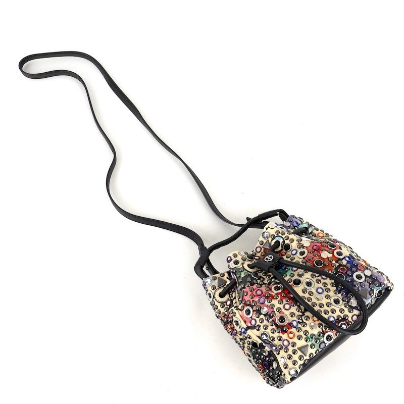 GIORGIO ARMANI ジョルジオアルマーニ 巾着バッグ 2WAY