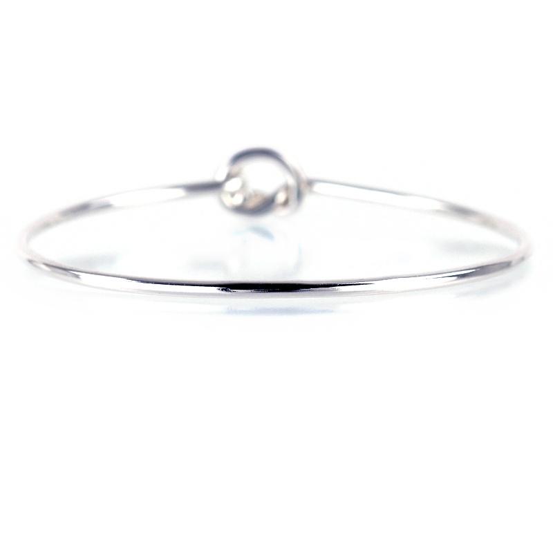 TIFFANY&Co.（ティファニー） バングル ラブノット SV925×K18YG 16.5cm