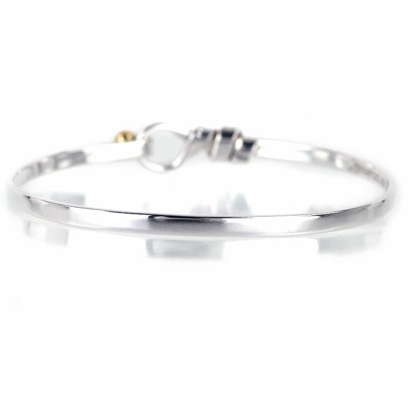 TIFFANY&Co.（ティファニー） バングル フック&アイ SV925×K18YG 16.5