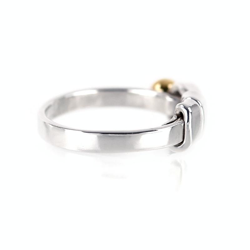 TIFFANY&Co.（ティファニー） 指輪 フック&アイ SV925×K18YG 9号