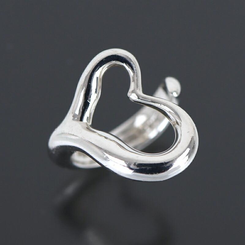ティファニー リング オープンハート スターリングシルバー 8.5号