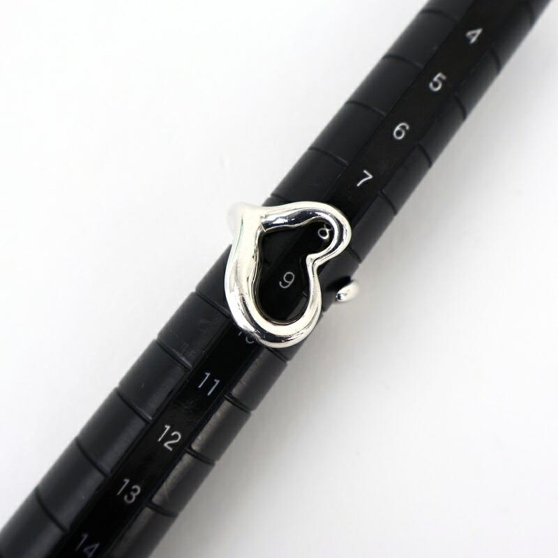 ティファニー リング オープンハート スターリングシルバー 8.5号