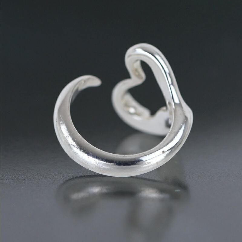 ティファニー リング オープンハート スターリングシルバー 8.5号