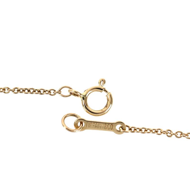TIFFANY&Co. ティファニー ネックレス 18金 ビーンデザイン