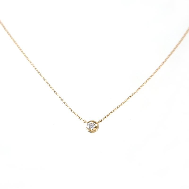 STAR JEWELRY（スタージュエリー） ネックレス 18金 ムーン