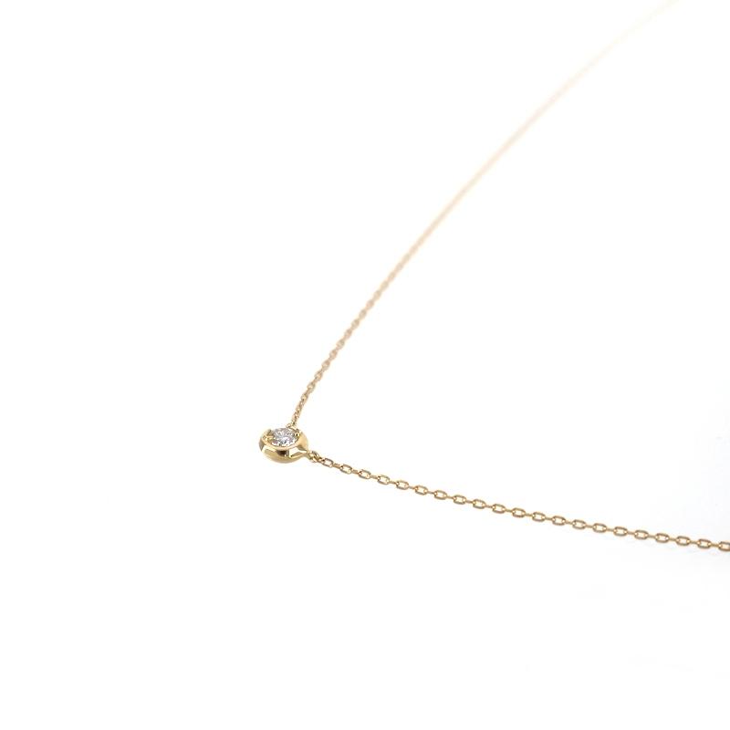 STAR JEWELRY（スタージュエリー） ネックレス 18金 ムーン